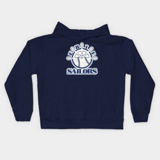 Defunct Erie Sailors Baseball Team Kids Hoodie